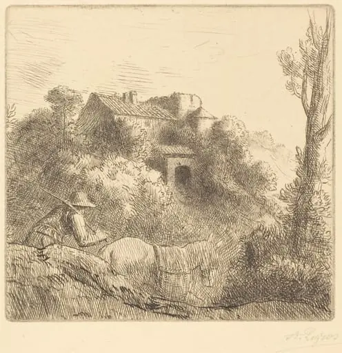 Farm on a Hill (La ferme sur la colline)