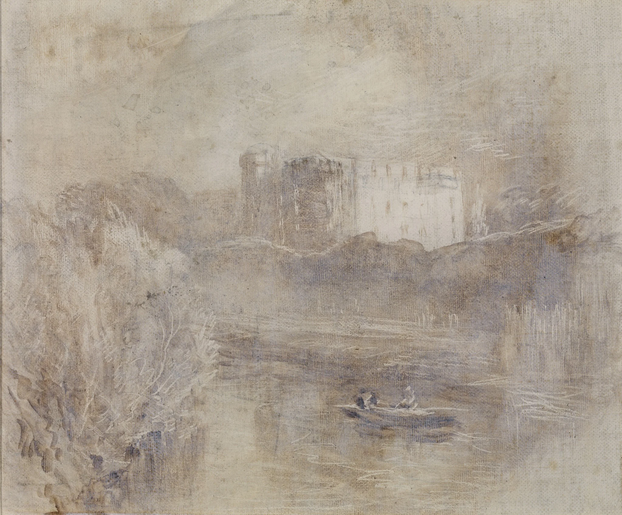 Kilkenny Castle, by Henry Nelson O'Neil, oil, 1858