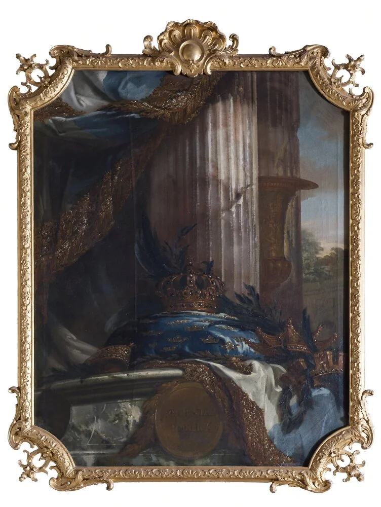 Majestas Publica, by Johan Pasch, oil, 1760