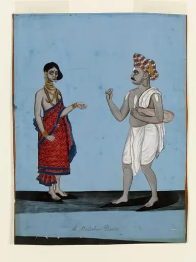 A Malabar doctor and his wife