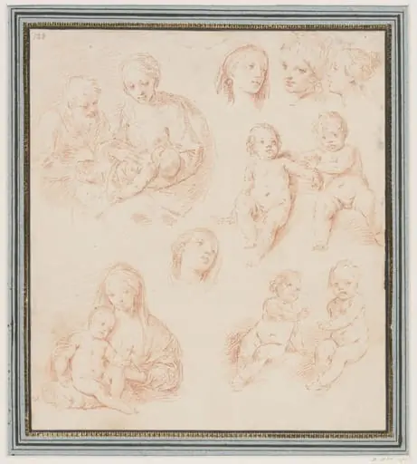The Virgin and Child, St. Joseph and the young St. John the Baptist