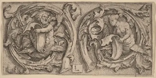 Triton and Siren in Tendrils