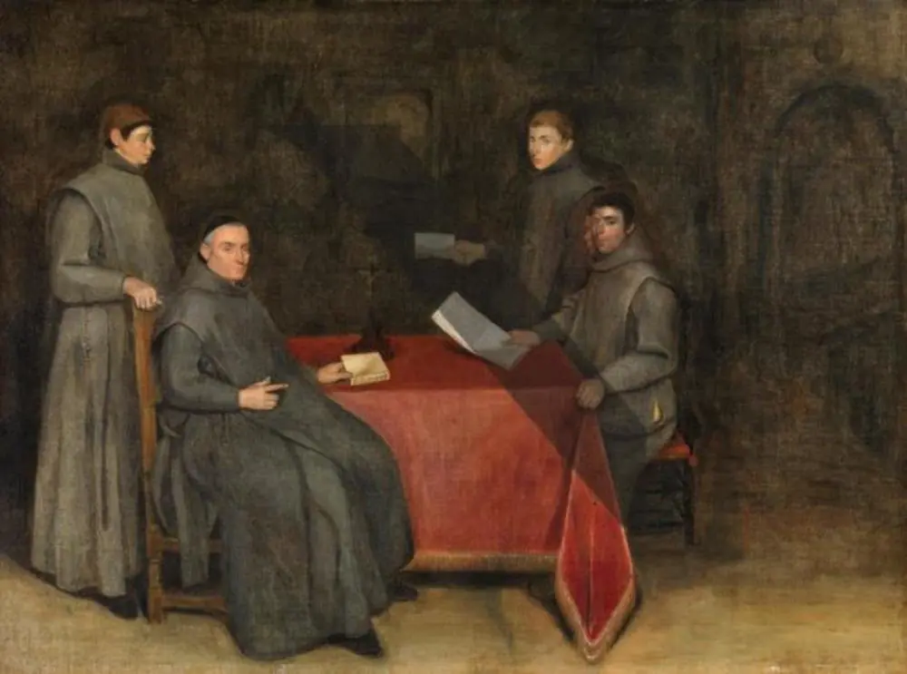 Four Franciscan Monks