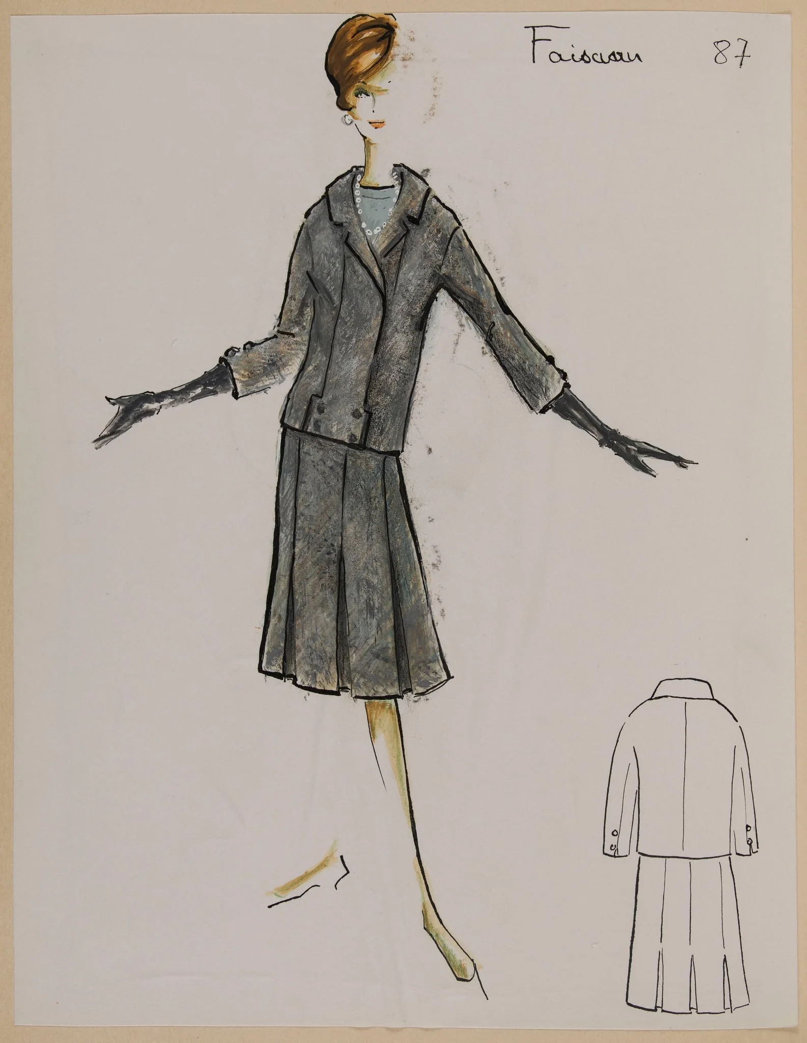 Faisceau, by Carven, 1960