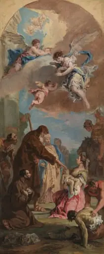 A Miracle of Saint Francis of Paola