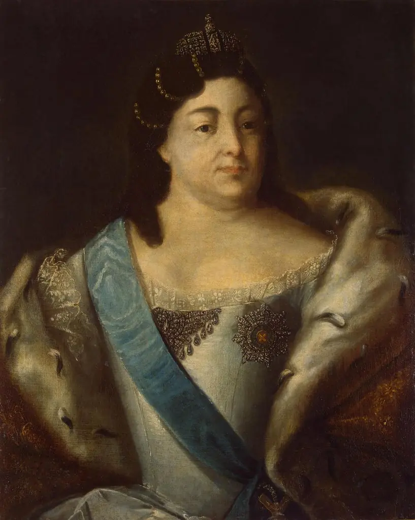 Portrait of Empress Anna Ioannovna