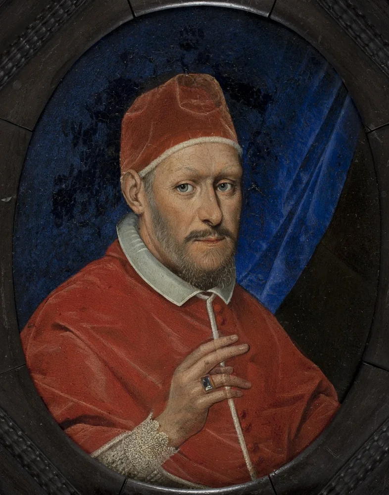 Innocent X, by Wolfgang Heimbach, oil, 1645