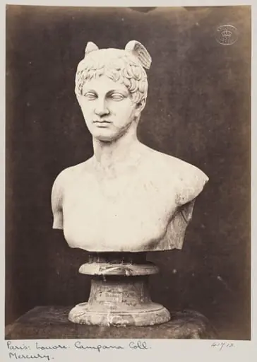 Marble bust of Mercury