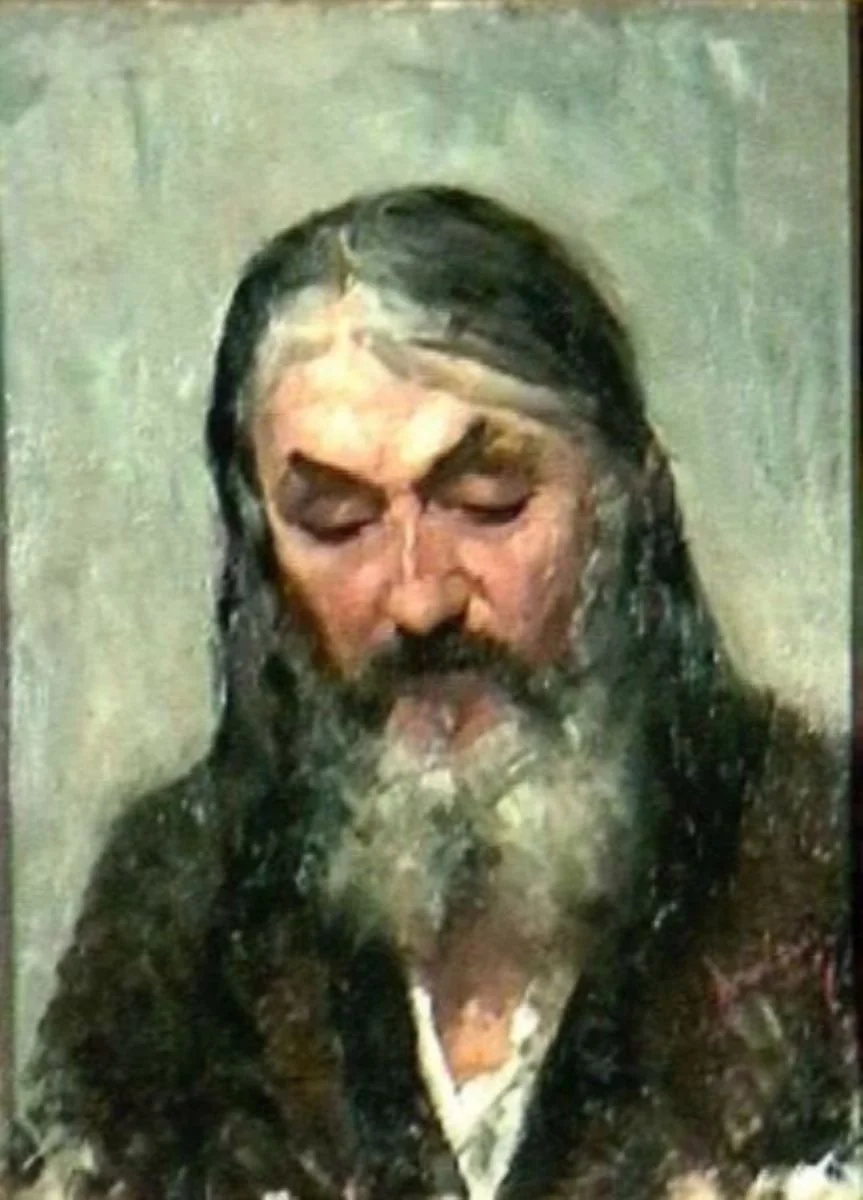 Un bătrân, by Ion Andreescu, 1876