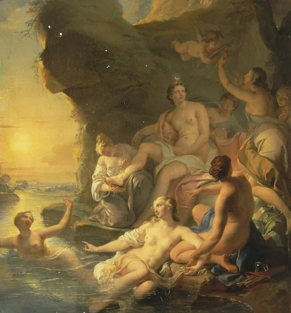 Diana's Bathing