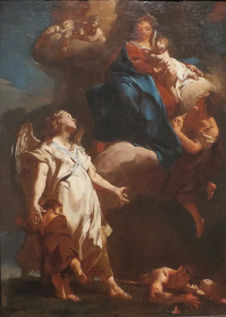 The Virgin Appearing to the Guardian Angel
