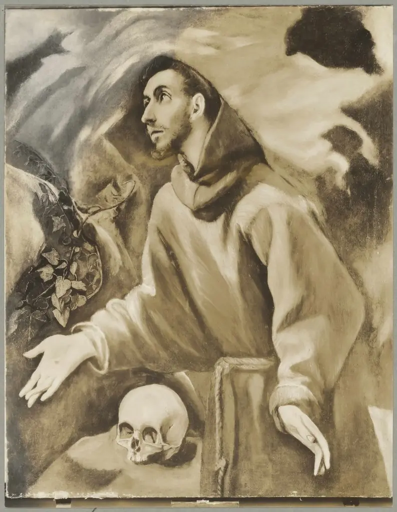 St. Francis receiving the Stigmata