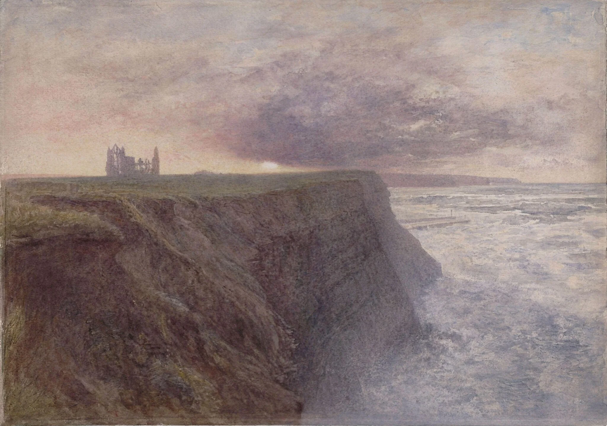 Wind of the Eastern Sea, by Alfred William Hunt, watercolor, 1888