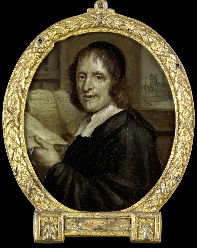 Matthijs Balen Jansz (1611-91), poet and chronicler of Dordrecht, by Jan Maurits Quinkhard