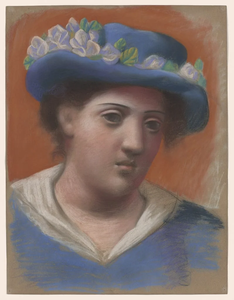 Untitled, by Pablo Picasso, pastel, 1921