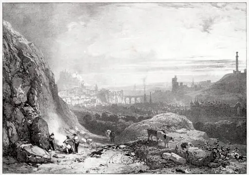 Edinburgh from St. Anthony Chapel