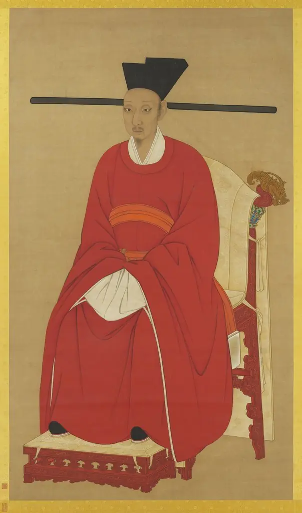 Seated Portrait of Emperor Ningzong