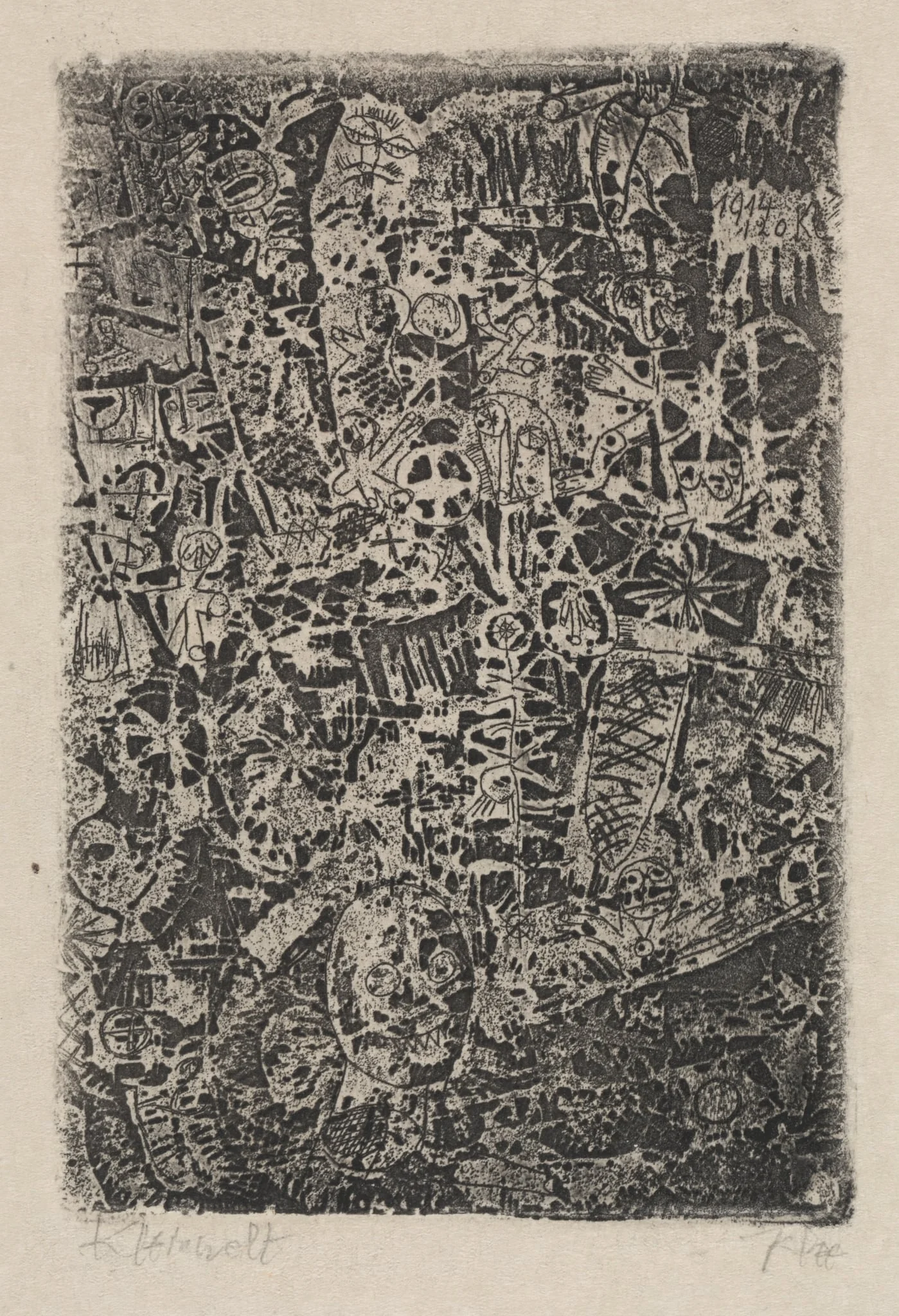 Small World, by Paul Klee, 1914
