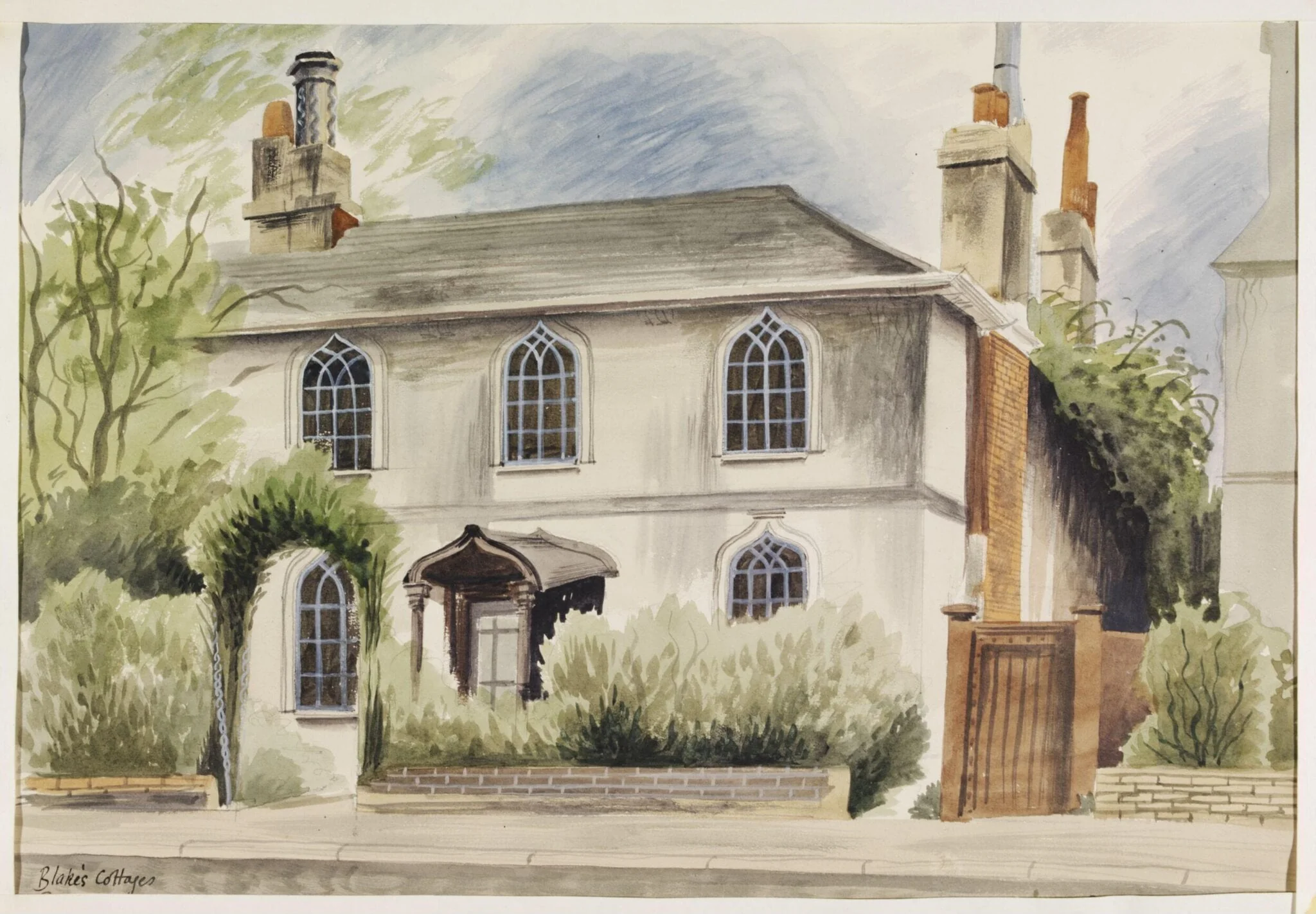 Blake's Cottages, Park Lane, Croydon