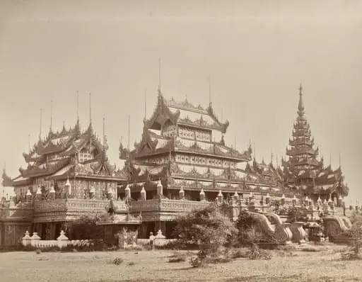 Untitled (ornate buildings, verso)