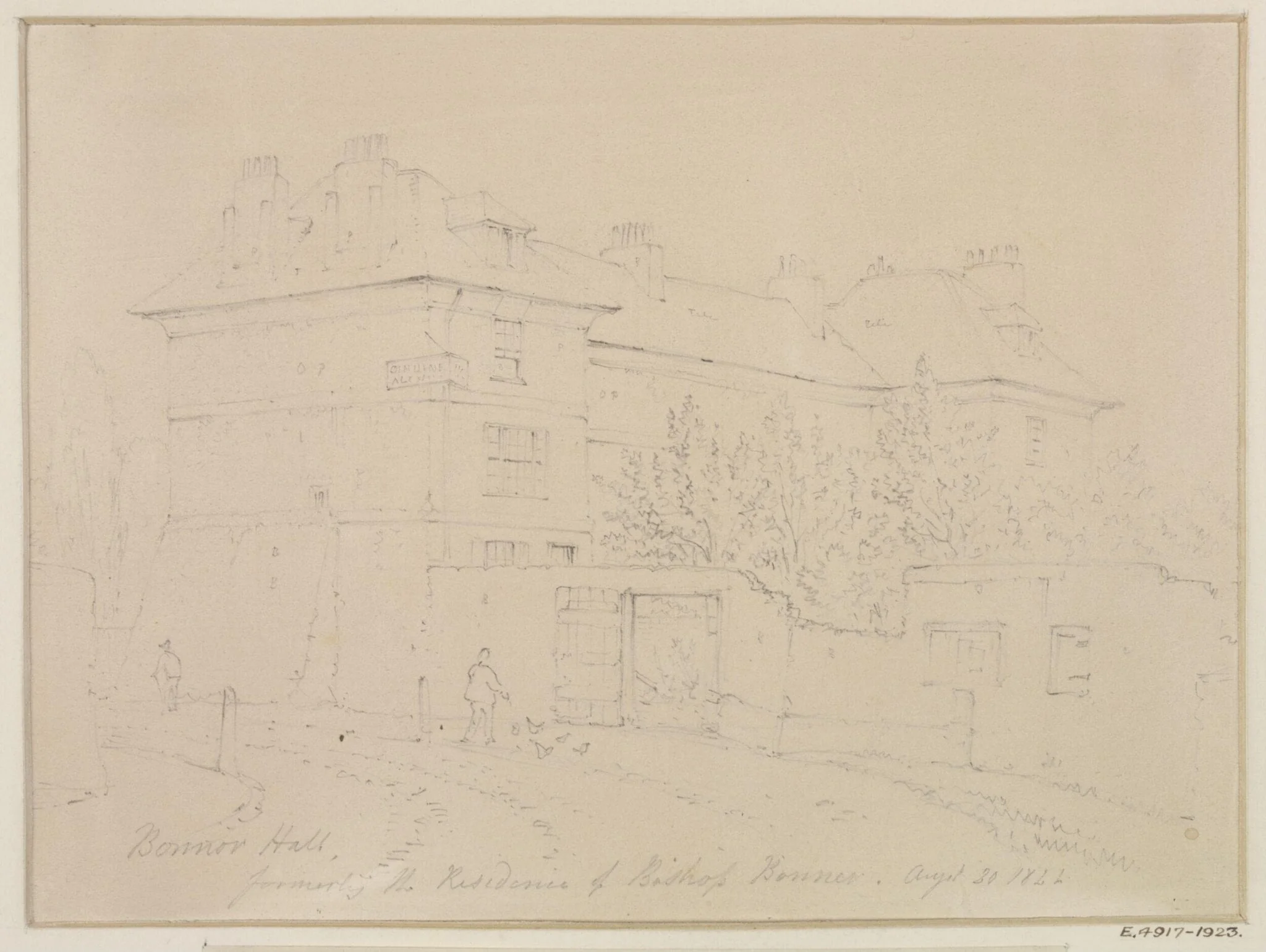 Bonner's Hall, formerly the Residence of Bishop Bonner, by T. H. Shepherd, 30