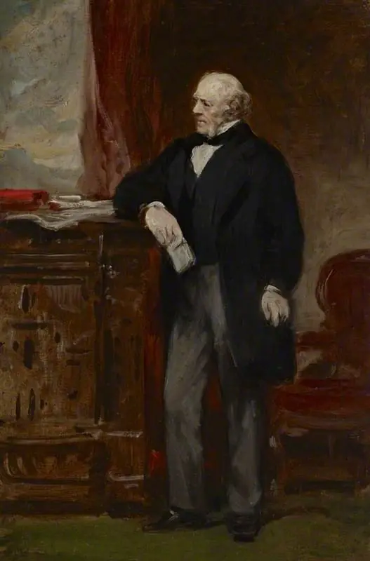 A Portrait Study of a Gentleman Standing in an Interior