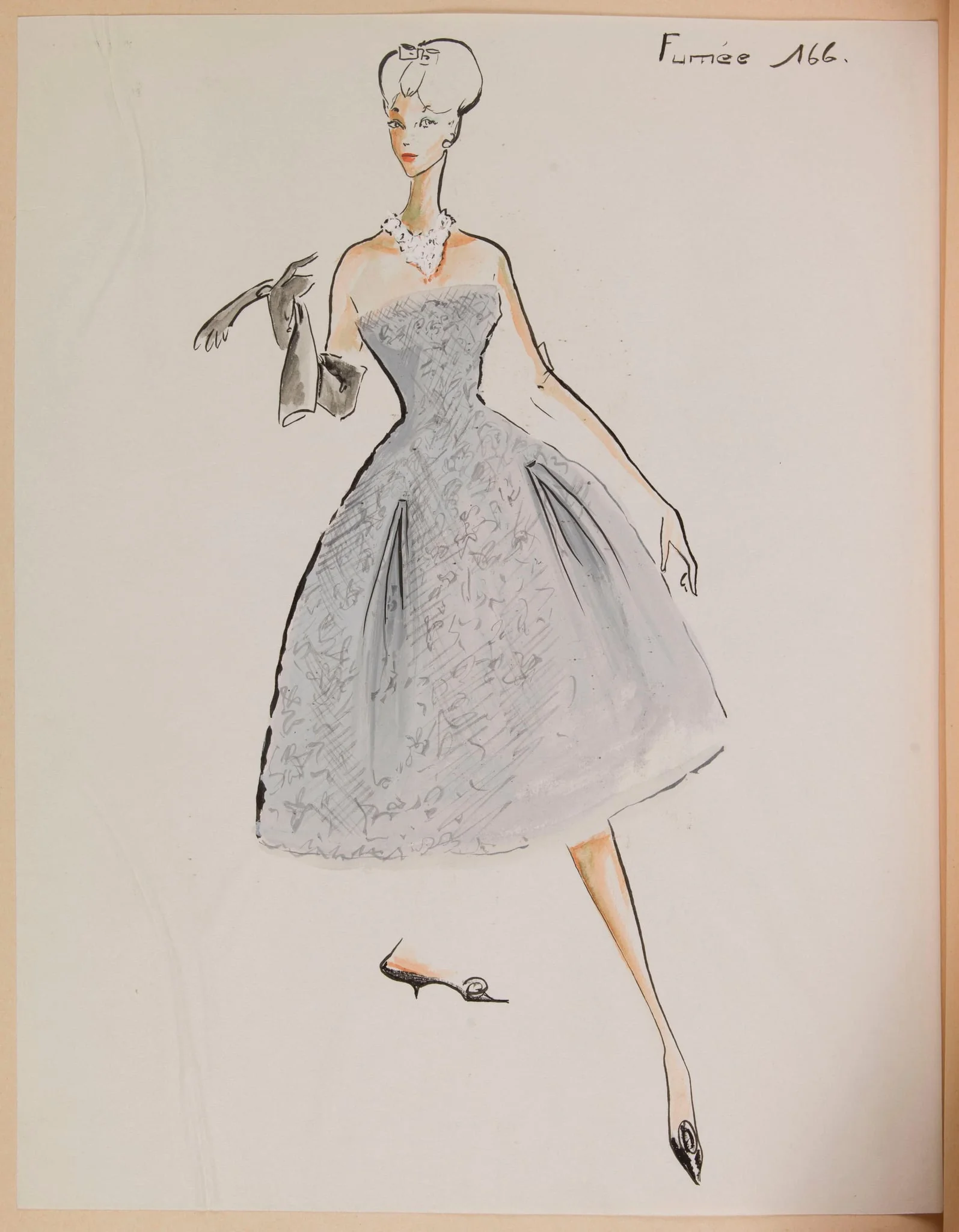 Fumée, by Carven, 1958