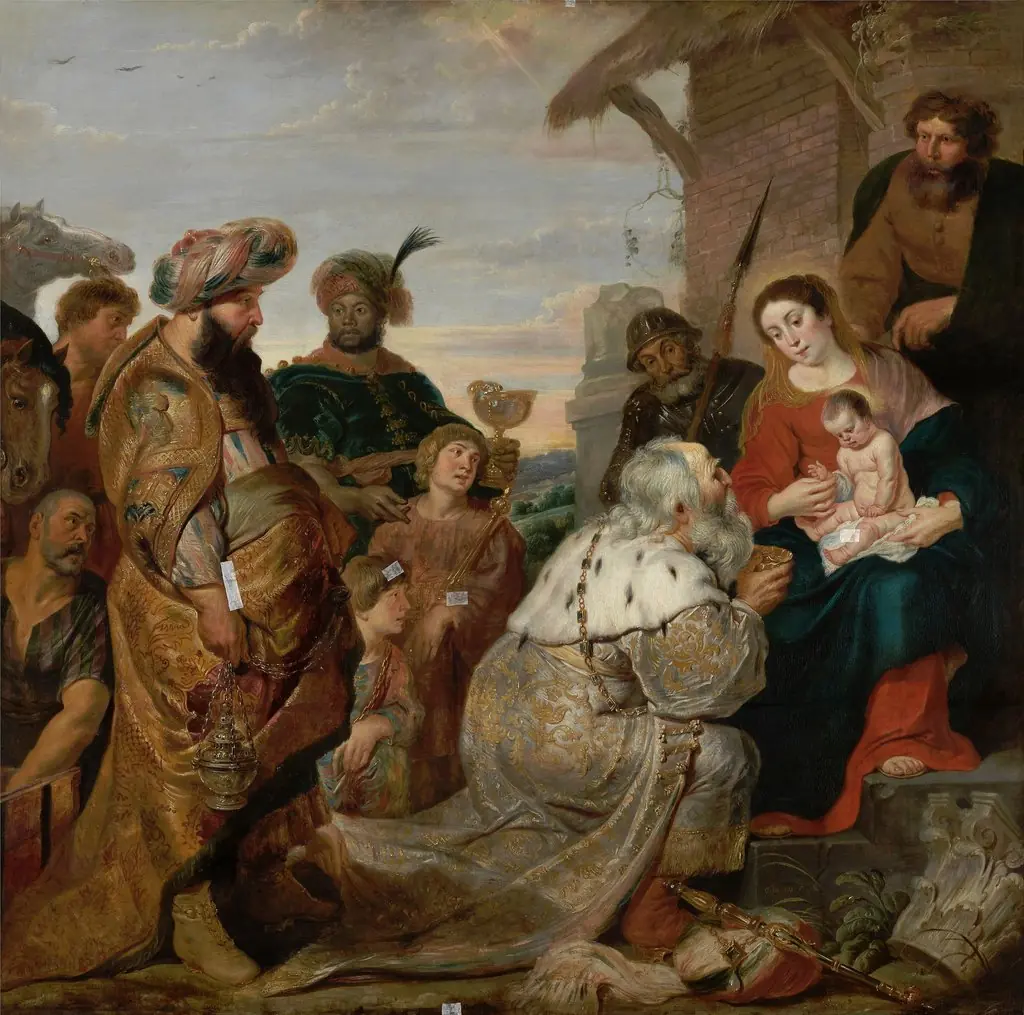 The adoration of the Magi
