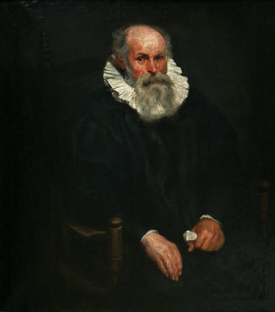 Portrait of an old man