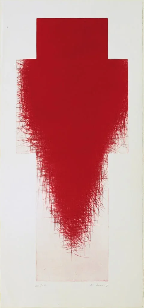 Untitled, by Arnulf Rainer, ink, 1982