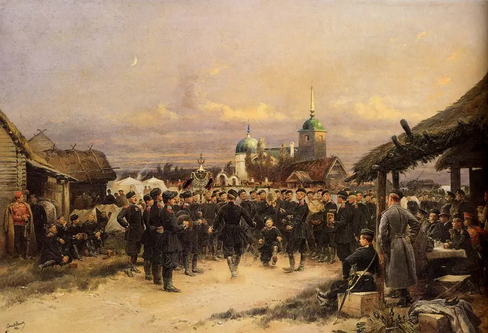 Singer of the 4th Rifle Battalion at Tsarskoe Selo