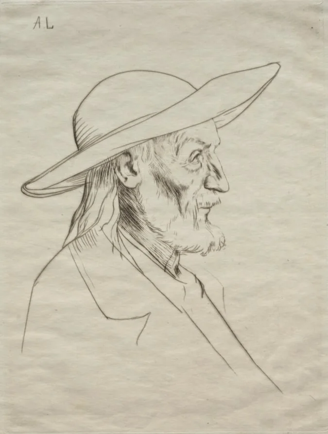 Breton Peasant, by Alphonse Legros, 1884