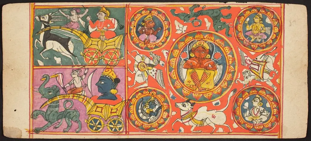 Tantric Manuscript "Sangrahani Sutra"