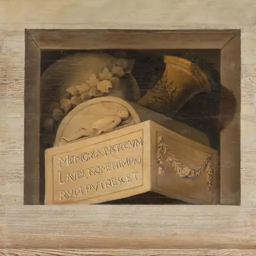 Tomb with Inscription