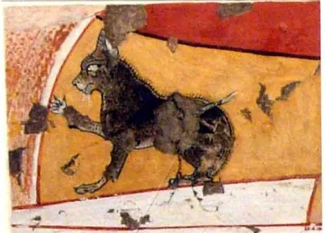 Kitten on Ipuy's Lap, Tomb of Ipuy