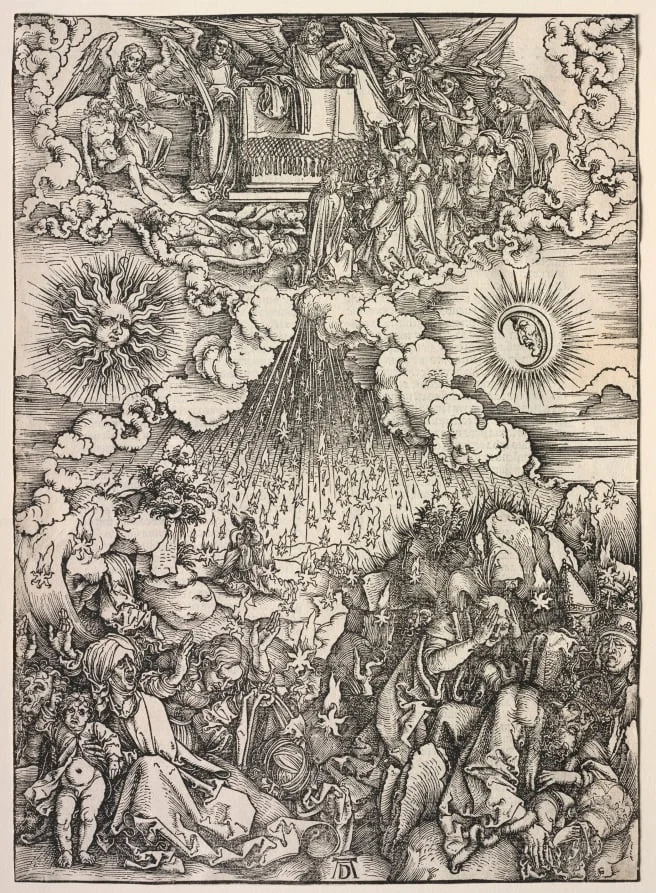 Revelation of St. John: Opening of the Sixth Seal, by Albrecht Dürer, 1511