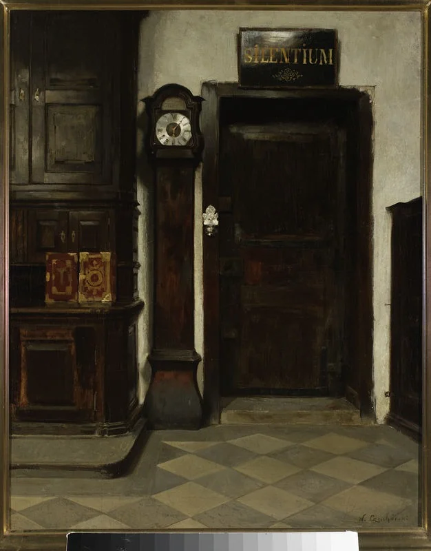 In the sacristy – Silentium