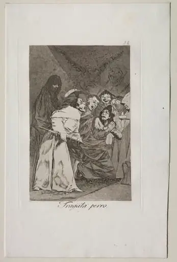 Swallow it, Dog!, Plate 58