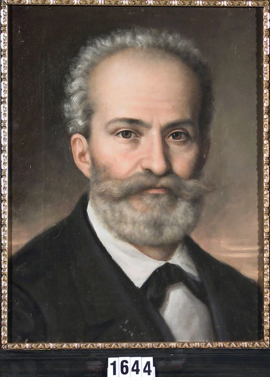 Constantin D. Aricescu, by Mișu Popp, 1869