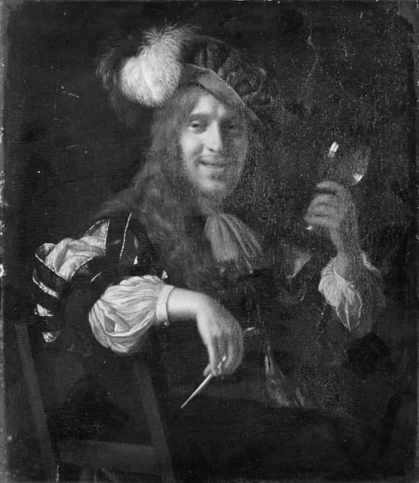 A Merry Gentleman, by Unknown, 1650