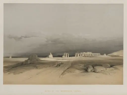 Egypt and Nubia, Volume II: Ruins of Memnonium, Thebes