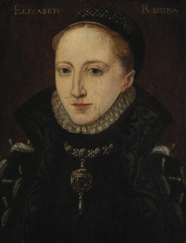 Portrait of Elizabeth I, Queen of England (1503-1603)