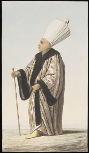 Devsirme Agayeri, a recruiting officer for the Janissaries