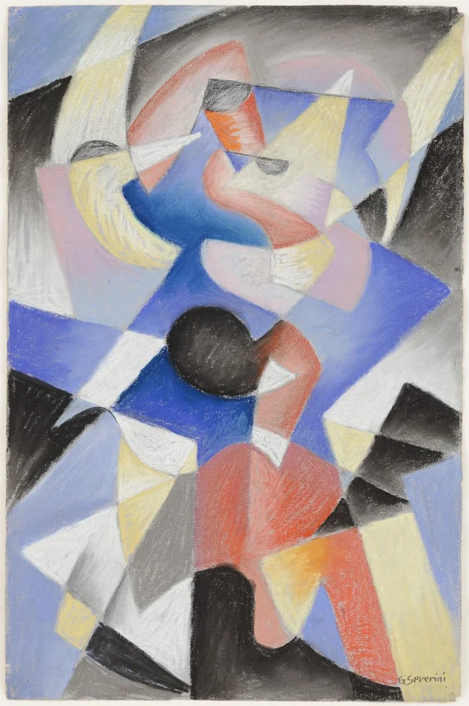 Untitled, by Gino Severini, pastel, 1912
