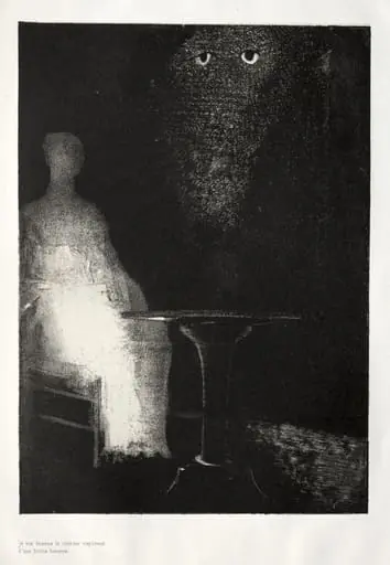 Below, I Saw the Vaporous Contours of a Human Form