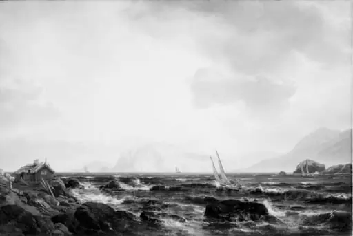 The Skerries off the West Coast of Sweden near Marstrand