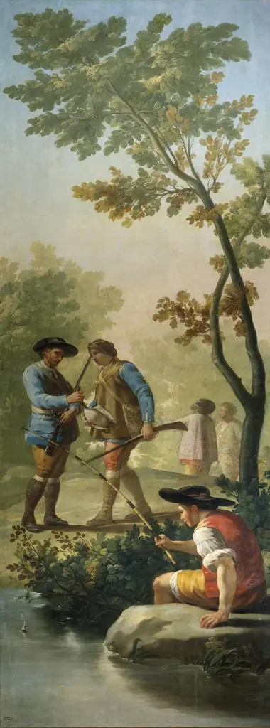 fisherman with his rod