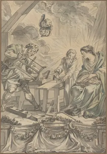 The Holy Family in the Carpenter's Shop