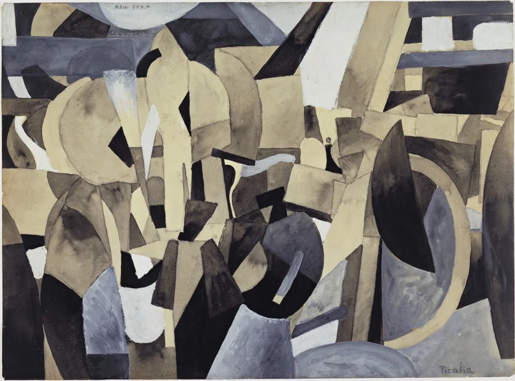 Untitled, by Francis Picabia, watercolor, 1913