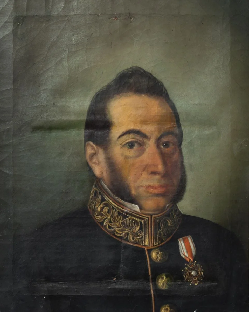 Portret (de) militar, by Constantin Daniel Rosenthal, 1845